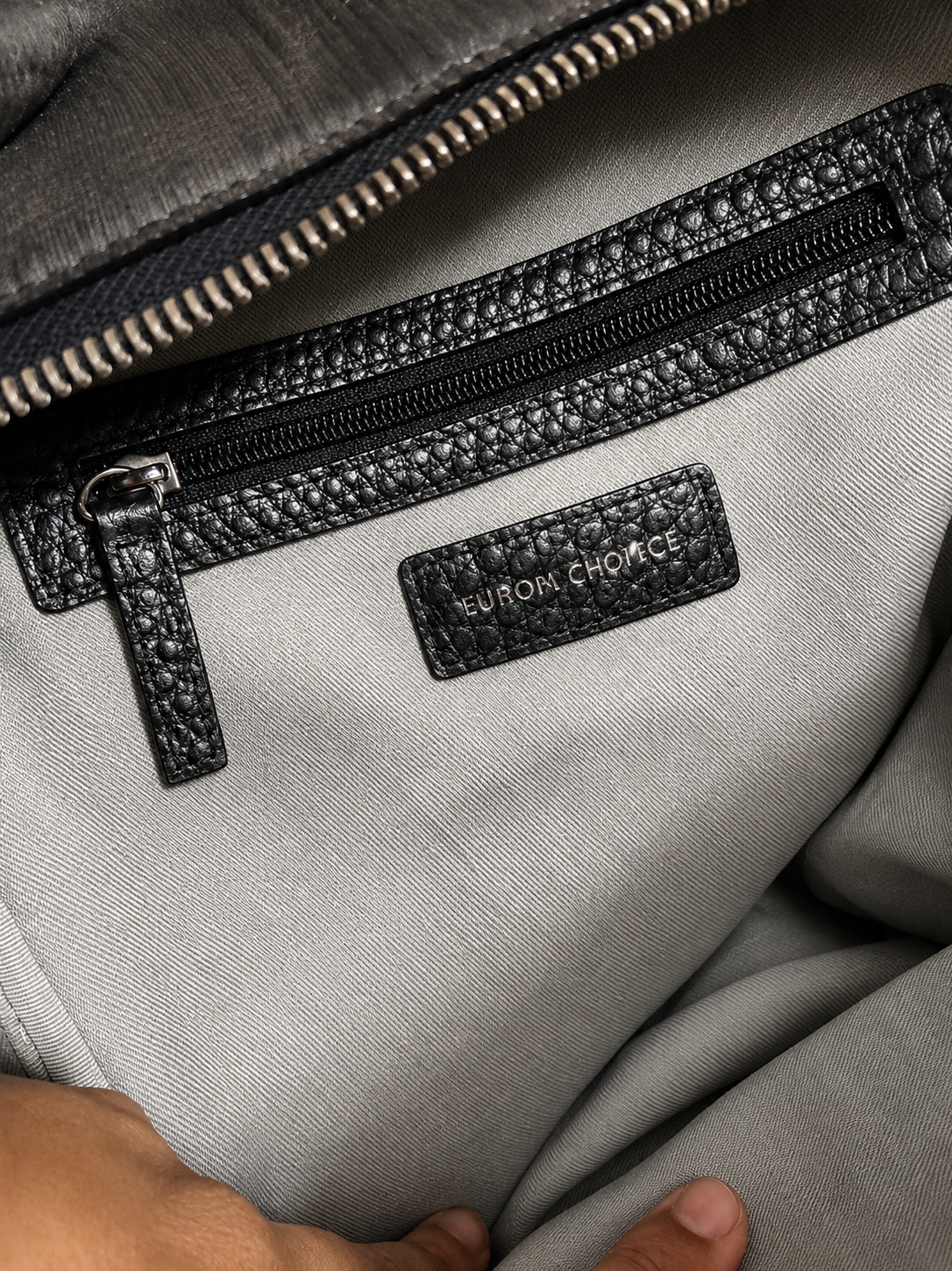 Eudon Choi EC2 Black Textured Backpack – Premium Pre-Loved Collection