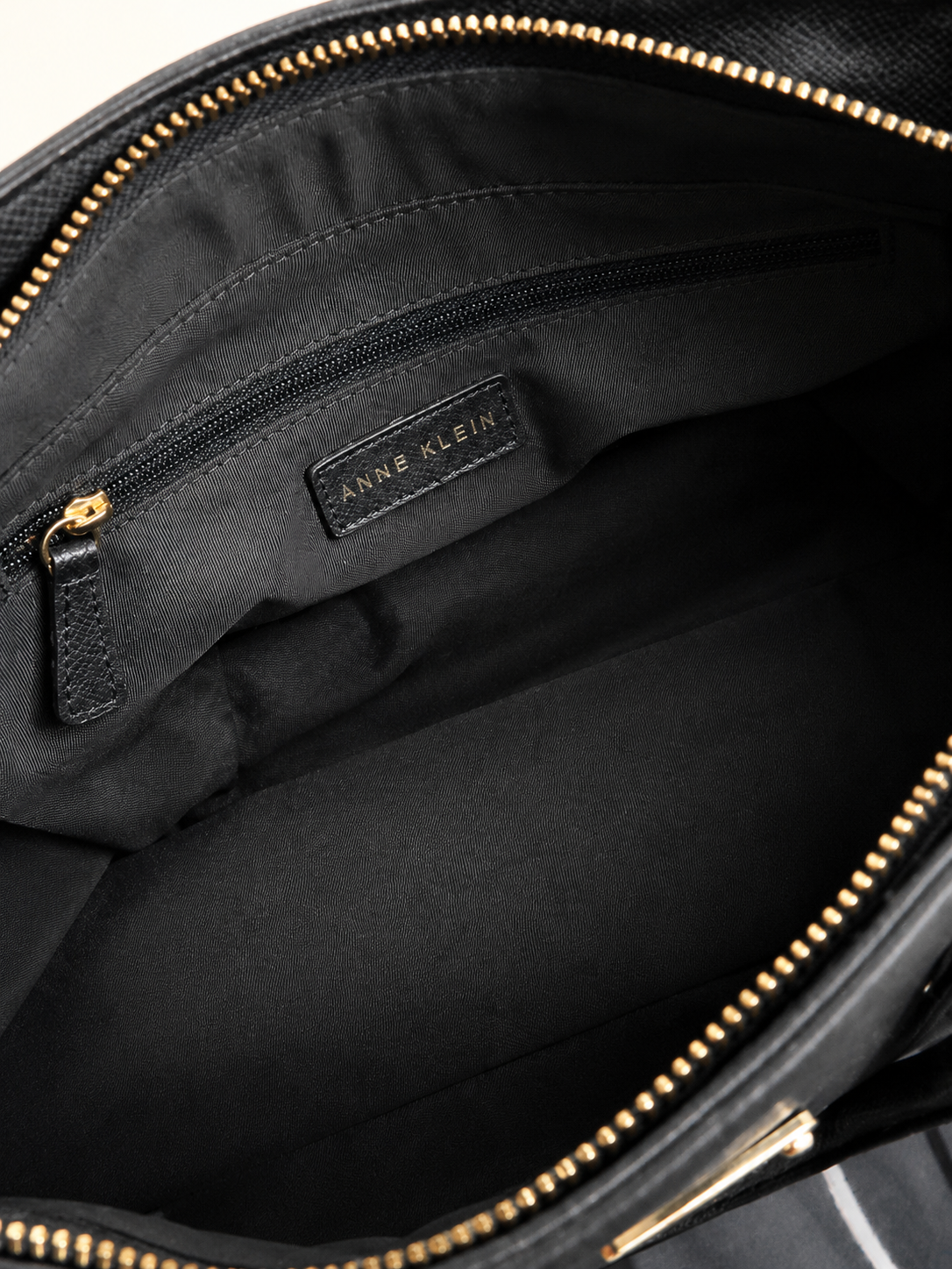 Anne Klein Black Tote Bag