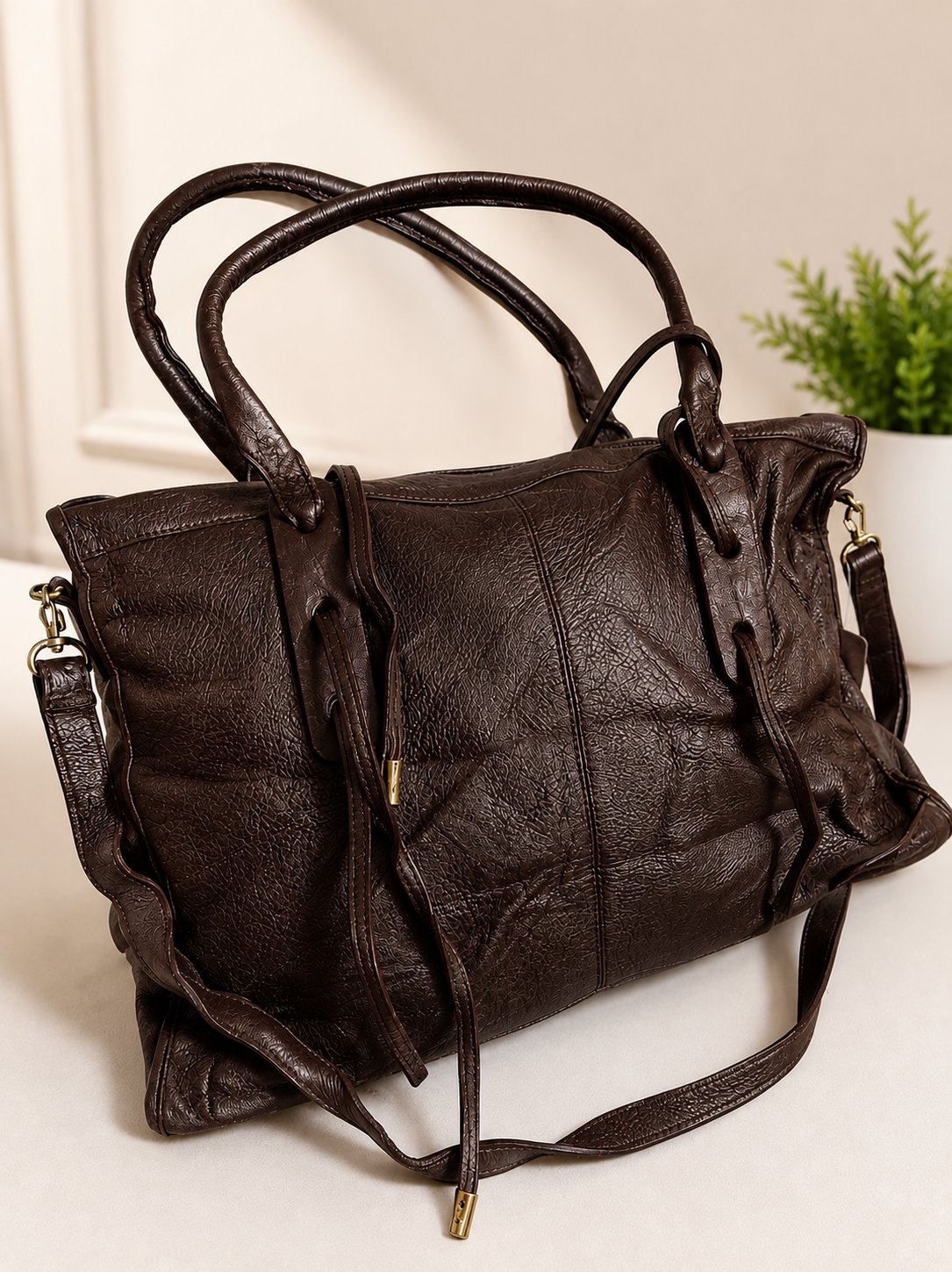 Ilsacco Milano Leather Tote