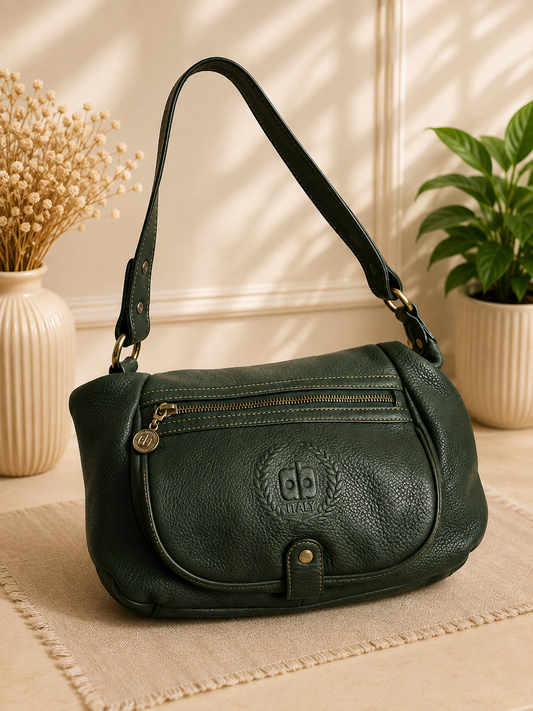Arnaldo Bassini – Pre-Loved Leather Shoulder Bag