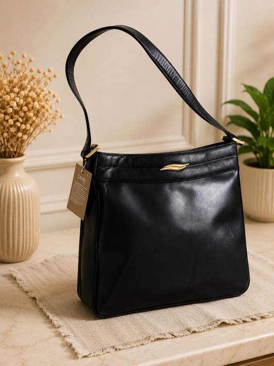 Renoir Black Shoulder Bag – Thrift Collection