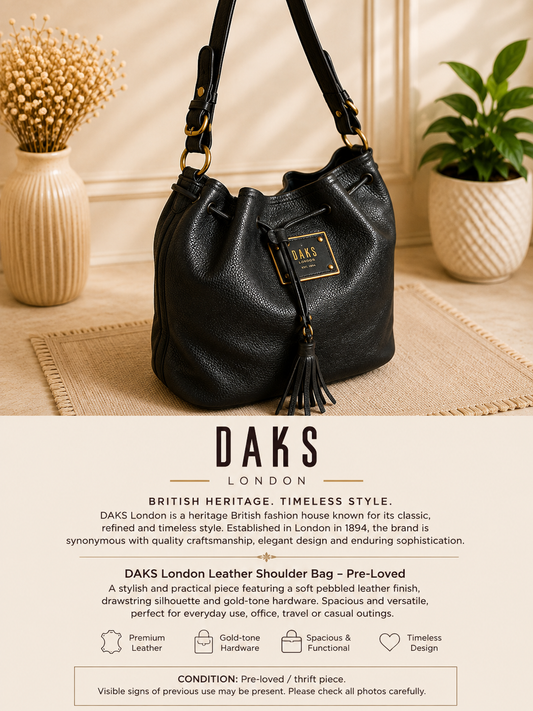 DAKS London Classic Handbag