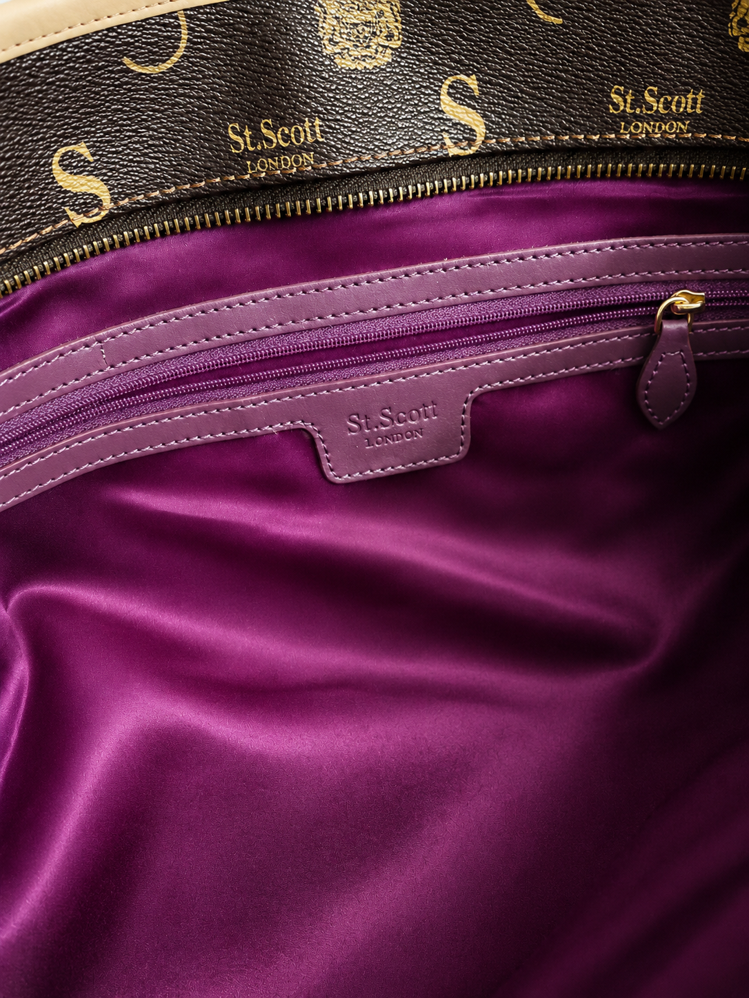 St. Scott London Monogram Tote Bag