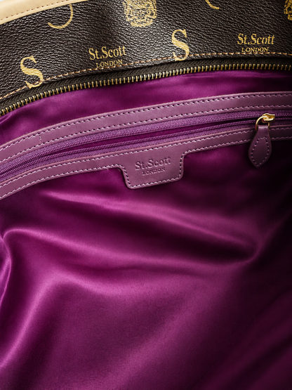 St. Scott London Monogram Tote Bag