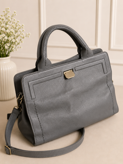 Plinio Visona Italy Leather Satchel Bag