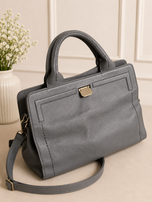 Plinio Visona Italy Leather Satchel Bag