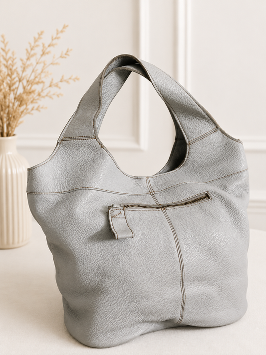 Genuine Leather Hobo Bag – Thrift Collection