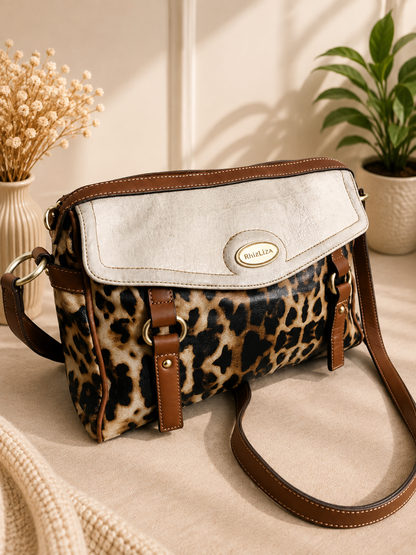 Rhizliza Leopard Print Crossbody Bag – Premium Pre-Loved Collection