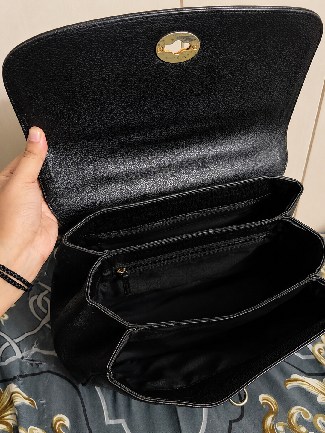 🐄 Cow Print Top Handle Satchel Bag
