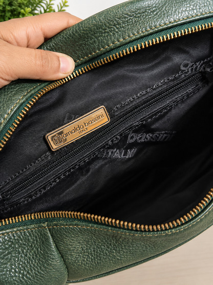 Arnaldo Bassini – Pre-Loved Leather Shoulder Bag